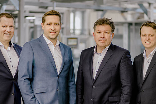 Das C-Level Management der HAHN Group